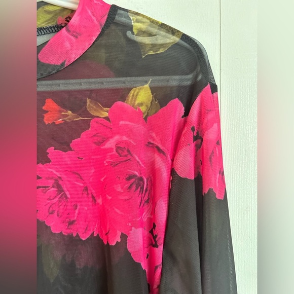 Mesh bodycon dress - Picture 2 of 9